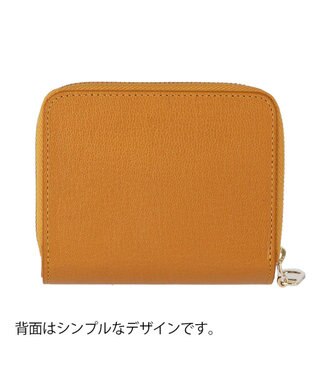 tsumori chisato CARRY ネコおこし ラウンドファスナー2つ折り財布 イエロー