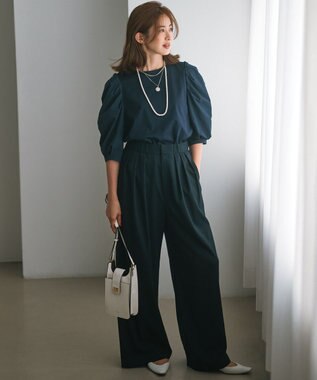 23区 L 【MAG×スタイリストコラボ】ラメオックス セットアップ ネイビーラメ×ネイビー