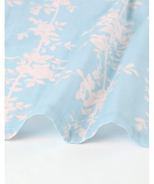 Wing パジャマ 長袖 長ズボン 綿100%(本体) レディース EP7041 ウイング／ワコール サックス