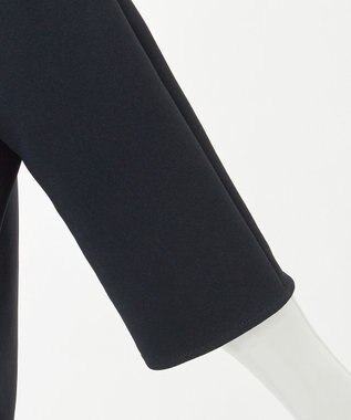 23区 【R(アール)】ライトダブルクロス ドルマンスリーブ ブラウス ネイビー系