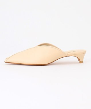 BEIGE， 【一部店舗限定】HENRI EN VARGO / IPINA オープントゥパンプス Ecru