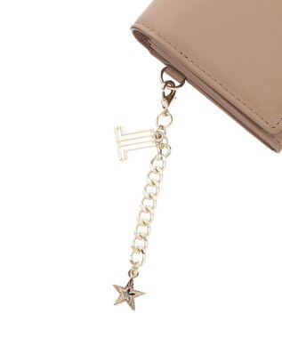 LANVIN en Bleu ルナ 名刺入れ ベージュ