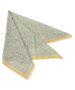 AMERICAN HOLIC 大判ペイズリースカーフ Green