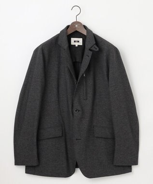 【キングサイズ・撥水/ハイパワー2WAYストレッチ/ソフト】ハイパワー2WAYストレッチメランジ コンバーチブル ジャケット