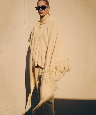 NAVE ウールカシミヤ ハイネック ライトイエロー系