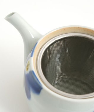 たち吉 【たち吉】花かさねポット〈１個〉波佐見焼 ホワイト×ブルー