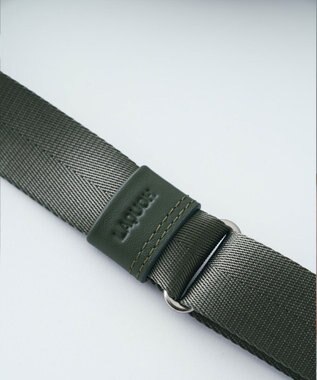 MIYABIYA LAQUOH【撥水加工】篭目柄エンボスボンディング ポケットショルダー モスグリーン