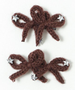 WEGO L2Pニットリボンクリップ ブラック