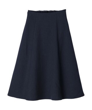 earth music&ecology すきな丈フレアスカート Navy
