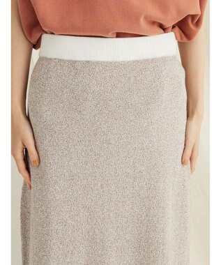 CRAFT STANDARD BOUTIQUE リンクス編みニットスカート Ivory