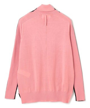 BEIGE， 【洗える】LA MONNAIE / タートルネックニット Bordeaux × Pink