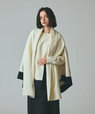 GRACE CONTINENTAL ストール付リバーケープ