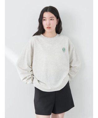 earth music&ecology テニスクラブロゴロンＴＥＥ Oatmeal