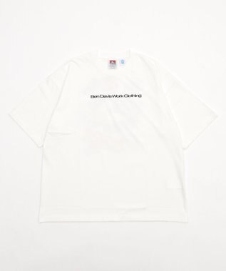 WEGO 【ユニセックス着用ITEM/SMLサイズ展開】別注BENDAVISクールタッチグラフィックT（SS） ホワイト