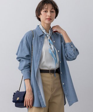 23区 ライトダンガリー デニムシャツ