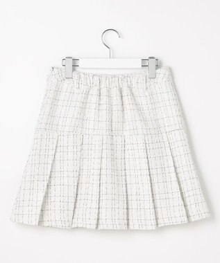 Feroux プリーツミニ スカート ホワイト系1