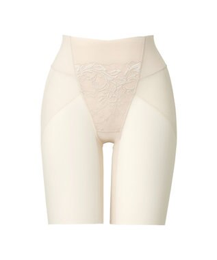 BRADELIS New York 【BRADELIS NewYork peace】　細く見えるガードル23 ミルクベージュ