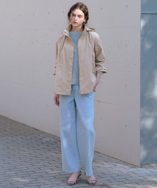 J.PRESS LADIES サークルパール ワントップ ネックレス シルバー系