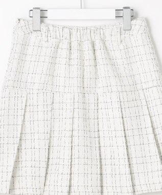 Feroux プリーツミニ スカート ホワイト系1