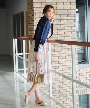 Tiaclasse 【安田美沙子さん着用・2WAY】ギャザーワンハンドルバッグ ベージュ