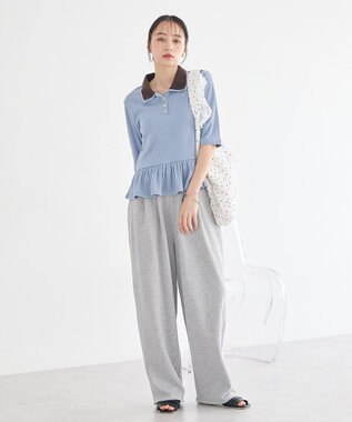 earth music&ecology ソフトギャザーミュール Black