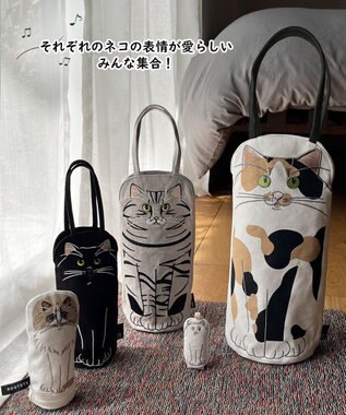 ROOTOTE 1297【5点セット】EU.アニリョーシカ.ネコリョーシカ-A 01：ネコ