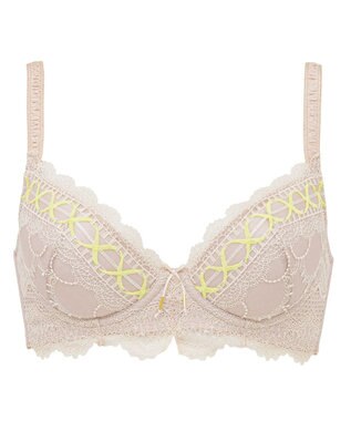 BRADELIS New York 【BRADELIS New York / 育乳補整ブラ・STEP1 集める】ウェンディステップ1ブラ24S1 脇のお肉もふんわり包んで補正するブラ シャンパンベージュ