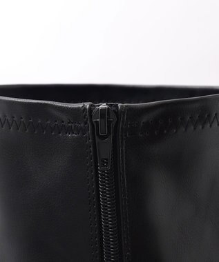 WEGO プレーンロングブーツ ブラック