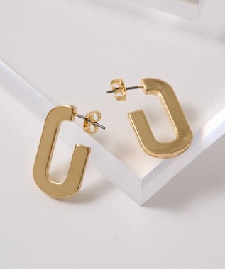 AMERICAN HOLIC メタルオーバルピアス