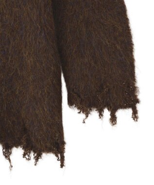 CRAFT STANDARD BOUTIQUE ノルディック起毛ニットプルオーバー Brown