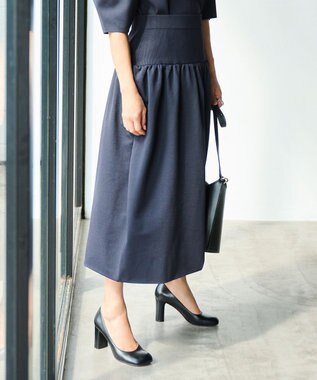 #Newans 【セレモニーにも】バルーンフレアニットスカート