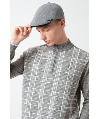 DAKS DAKS GOLFハウンドトゥース ハンティングキャップ