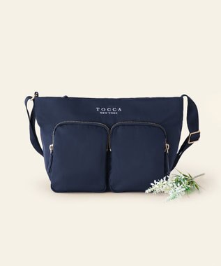 TOCCA 【WEB＆一部店舗限定】VIA METRO POCHETTE ポシェットバッグ ネイビー系