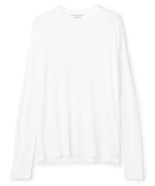 BEIGE， 【洗える】SORE / コットンシアークルーネックカットソー White