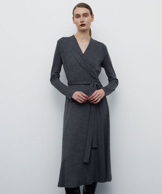 BEIGE， SEINE / カシュクールドレス C.Gray