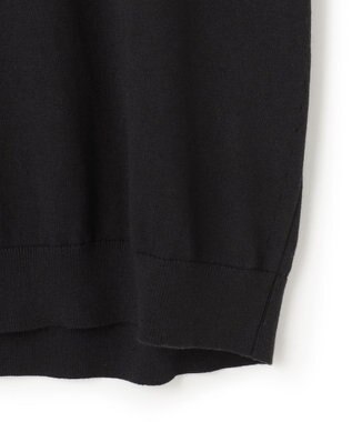 JOSEPH HOMME 【HIGH GRADE LINE】コットンカシミヤ　ハイゲージニットＴシャツ ブラック系