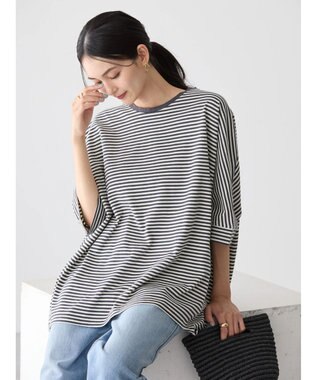 AMERICAN HOLIC ドルマンカットチュニック Border