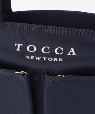 TOCCA 【WEB＆一部店舗限定】【撥水・サスティナブル素材】T-INCONTRO TOTE S トートバッグ S ネイビー系