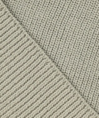 J.PRESS LADIES L 【洗える】CLEAR COTTON BLEND ニット ベスト スモーキーグリーン系