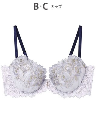 AMPHI ブラジャー ふっくらまる胸キープ 脇高設計 脇・背中スッキリ Gカップまで対応 大きいサイズ 【Hold Day Bra ホールドデイブラ】 BYJ305 アンフィ／ワコール