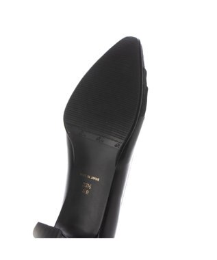 Riz raffinee <Riz raffinee>異素材ポインテッドトゥコンビパンプス ブラック