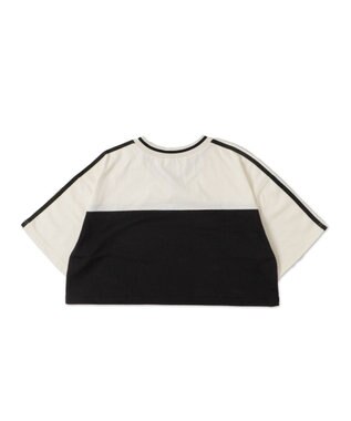 WEGO 2ライン切り替えメッシュショートT ブラック