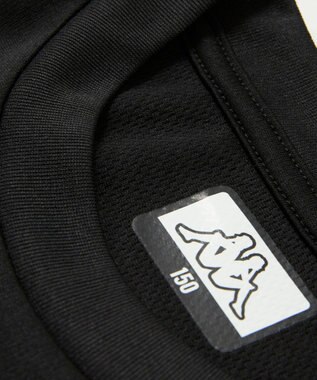 OP／FILA 【Kappa】ＯＭＩＮＩプリントTシャツ ブラック