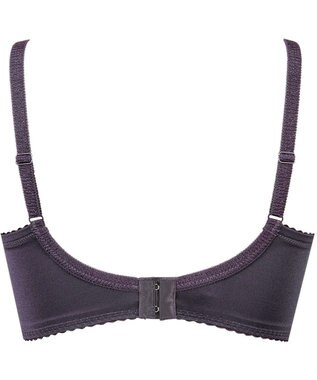 Wing ブラジャー Wing Lesiage 安定感のあるつけごこち 綿混素材(肌側) 【5010シリーズ】 フルカップブラ Hカップまで対応 大きいサイズ PB5010 ウイング／ワコール バイオレット