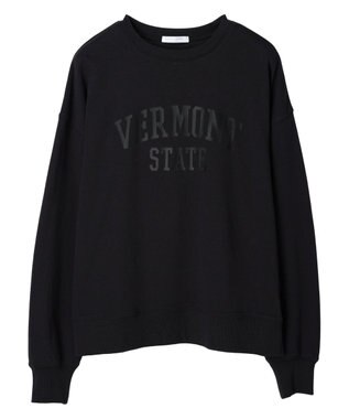 Green Parks アソートロゴ裏毛プルオーバー Dark Gray