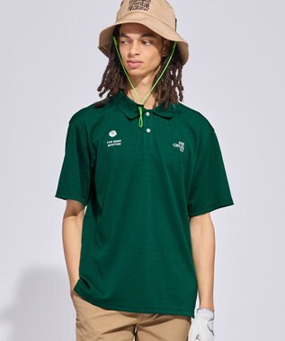 PW CIRCULUS 【MEN】ミニワッフル鹿の子ポロ ゴルフ