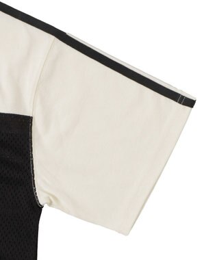 WEGO 2ライン切り替えメッシュショートT ブラック