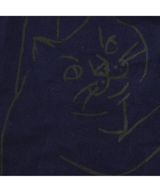 ROOTOTE 2673【ミニサイズ エコバッグ：ネコ柄】/ NA.ルーショッパーミニ.マルシェ-B 03：ミルティーユ