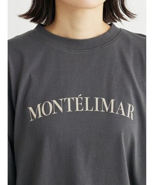 Green Parks オーバーサイズロゴチュニック Charcoal Gray