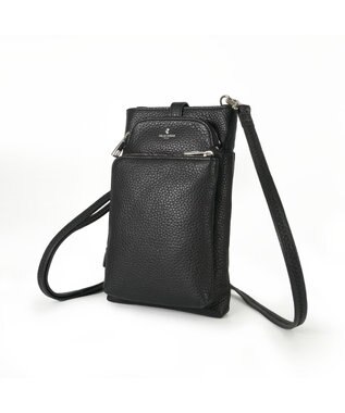 PELLE BORSA スリムポシェット Comfy 6701 ブラック
